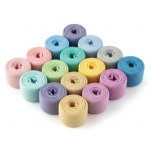 Chun bọc vải - dùng cho đồ cao cấp, mềm mại (Covered Fabric Elastic)