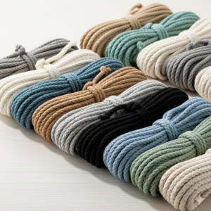 Dây thừng cotton - Dây buộc túi, giày, mũ (Cotton Rope Cord)