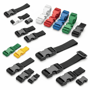 Khóa gài nhựa - may ba lô, balo du lịch, dây đeo (Plastic Buckle)