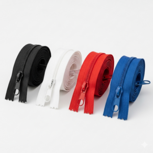 Khóa kéo nylon - may áo khoác, váy, quần (Nylon Zipper)