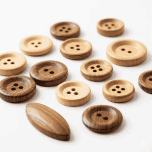 Khuy gỗ - may áo len, cardigan, đồ thủ công (Wooden Button)