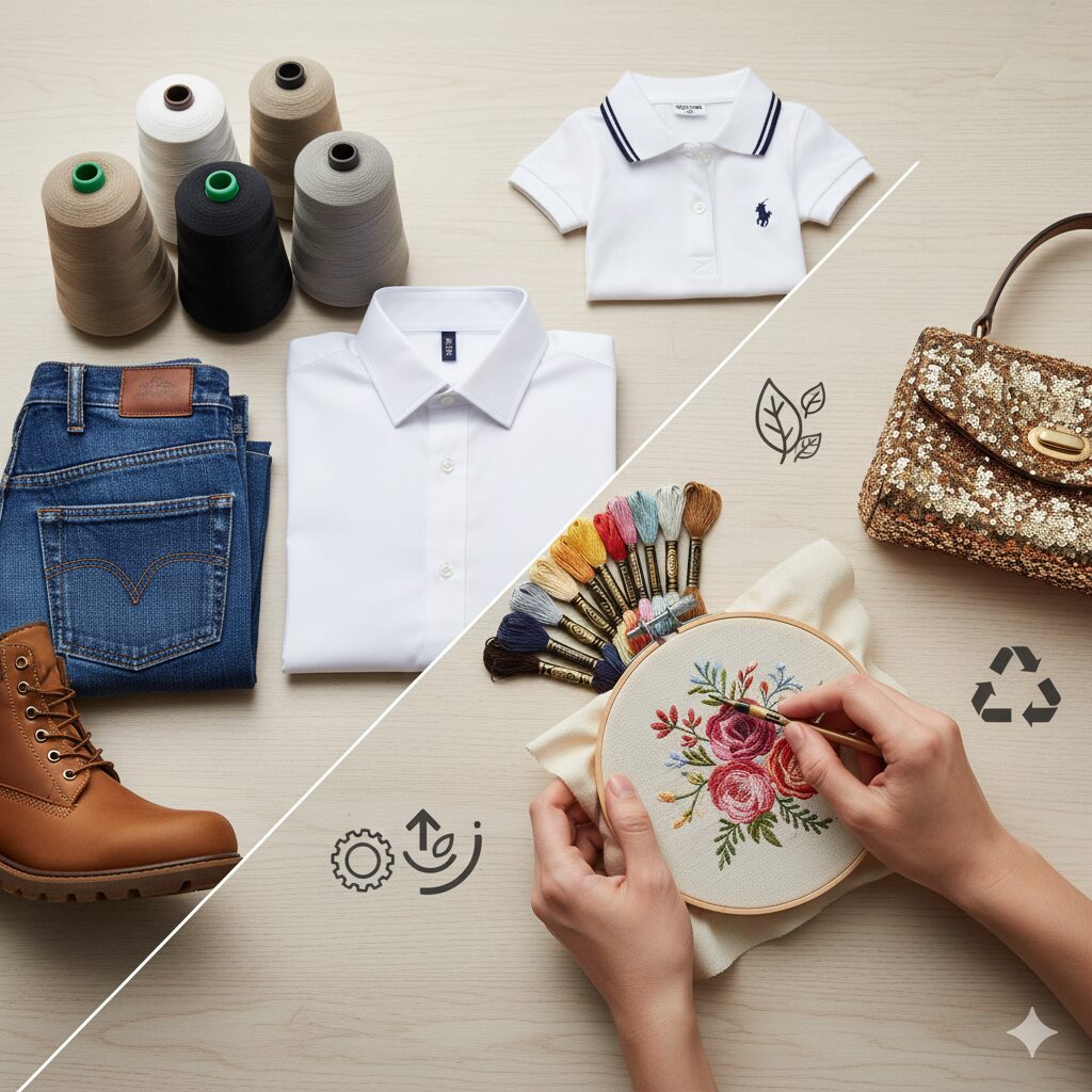 chỉ may chỉ thêu phụ liệu may mặc