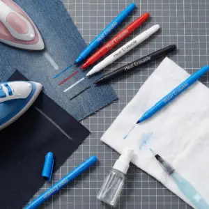 Bút bay màu: Vẽ rập, bay màu khi gặp nhiệt/nước.