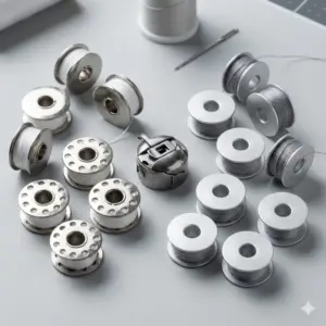 Suốt chỉ (Bobbins): Suốt nhôm, suốt sắt.