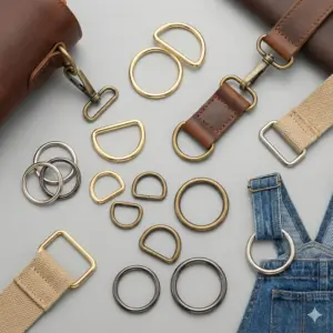 Khoen D, Khoen Vuông, Khoen Tròn (Metal Rings)